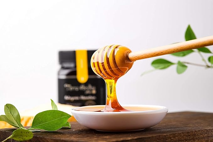Patagonia Mountain Honey APF 100+ by TERRA ANDES PLUS | Raw natural organic honey. Highest bioactive grade. Made in Chilean Patagonia. 100% pure. NON Gmo. Awarded worldwide. Unfiltered Honey, 8.8 oz