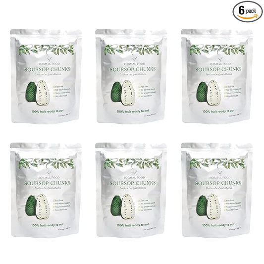 Soursop (Guanabana) Fruit 100% Natural And Real - No Added Sugar, No Preservatives - 8,82 Oz