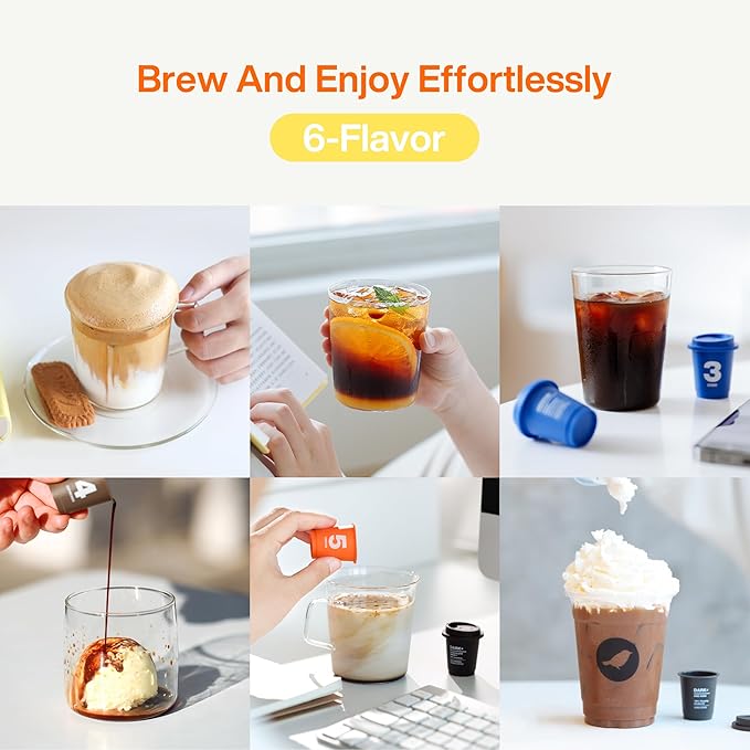 SATURNBIRD Coffee Instant Cold Brew, French Roast, Bold & Intense Blend of 100% Specialty Arabica, Enjoy Hot or Cold, Freeze Dried Iced Coffee, 24 Single Servings for Home, Travel, Office (NO.6)