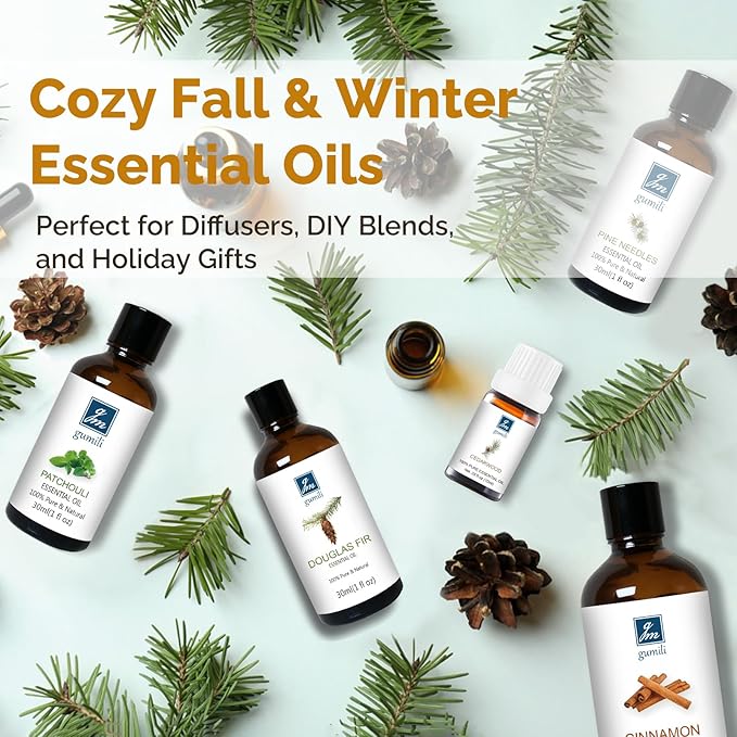 Pine Needle Essential Oil 3.38 Oz - 100% Pure & Natural Pine Oil for Diffuser, Skin, Massage & Aromatherapy - Fresh Pinus Essential Oils Fragrance