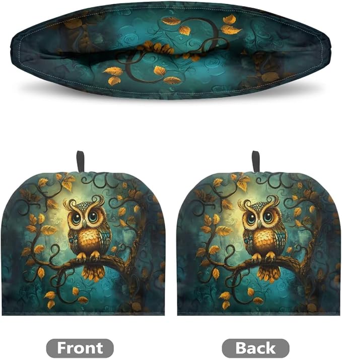 Owl Large Teapot Cover for Keeping Warm, Tea Cozies for Party Wadding Insulated Kettle Cover for Home Kitchen Decorative