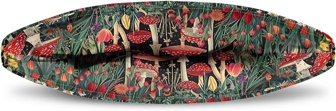 Mushroom Dragonfly Tea Cozy Cover Warmth Keep Teapot Cover Insulated for Coffee Tea Drinkers Reusable Domed Thick Tea Cozies Scratch Proof Teapot Cozy Breakfast Warmer with Cotton Filling