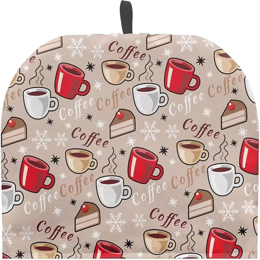 Coffee Teapot Cover Tea Cozy for Teapot Insulated Kitchen Accessory Tea Pot Cozy for Keeping Warm Brown Home Decor