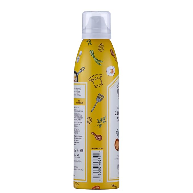 La Tourangelle, Non Stick Cooking Spray, Expeller Pressed Oil, Non Aerosol, For Neutral Flavor, Medium to High Heat, 5 Fl Oz