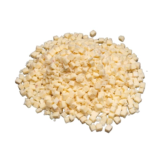 Bearded Butchers High-Temp Pepper Jack Cheese 1 lbs ??Shelf-Stable 1/4" Cubes for Up to 10 lbs of Meat, 400°F High-Temperature Cheese ??Ideal for Sausage Making, Brats, Snack Sticks, Burgers, and More