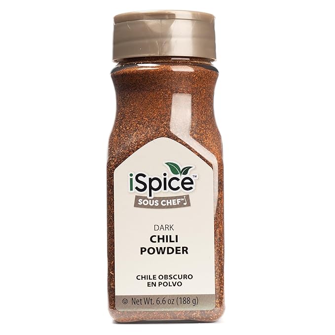 iSpice - Rich Dark Chili Powder 6.6 oz (188g)