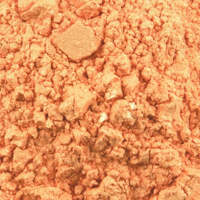 Luster Dust - Classic Orange (4g 1x Jar) | Edible Vegan Dust & Paint for Cake Decorating, Ice Cream, Desserts, Cocktails and Beverages by Bakell