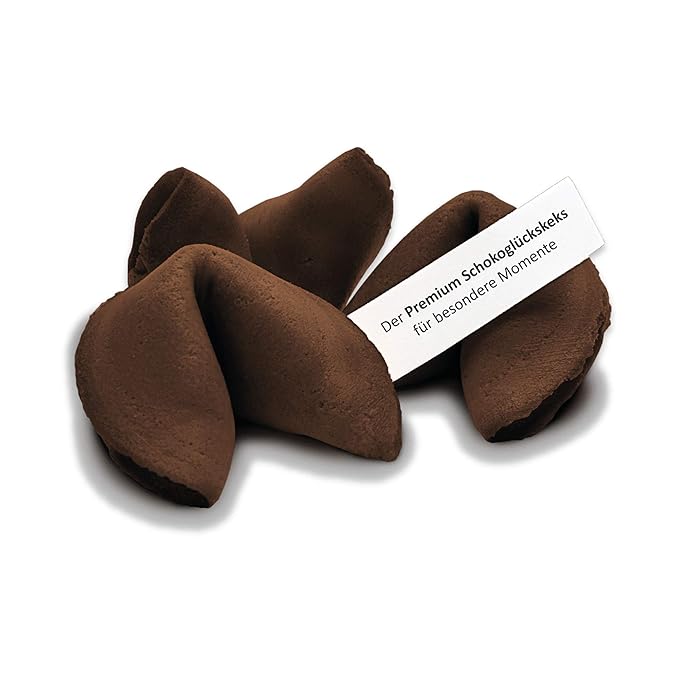 Happy Chocolate Flavored Fortune Cookie - "one week of happiness" - 7 Cookies per Box - Net Weight 1.48oz