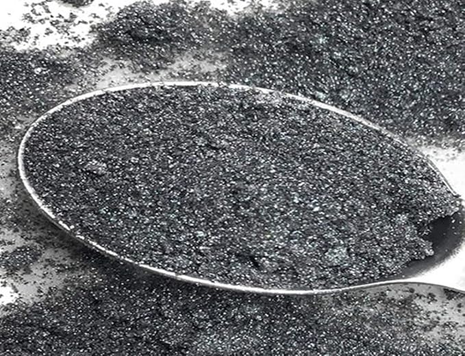 Luster Dust - Moonstone Black (4g 1x Jar) | Edible Vegan Dust & Paint for Cake Decorating, Ice Cream, Desserts, Cocktails and Beverages by Bakell
