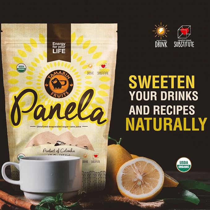 Panela - Unrefined Evaporated Sugar Cane, 1 pound (1 pound)