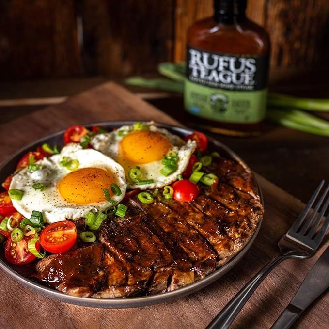 Rufus Teague - Steak Lover's Kit 2 Premium Steak Sauces & 1 Dry Rub