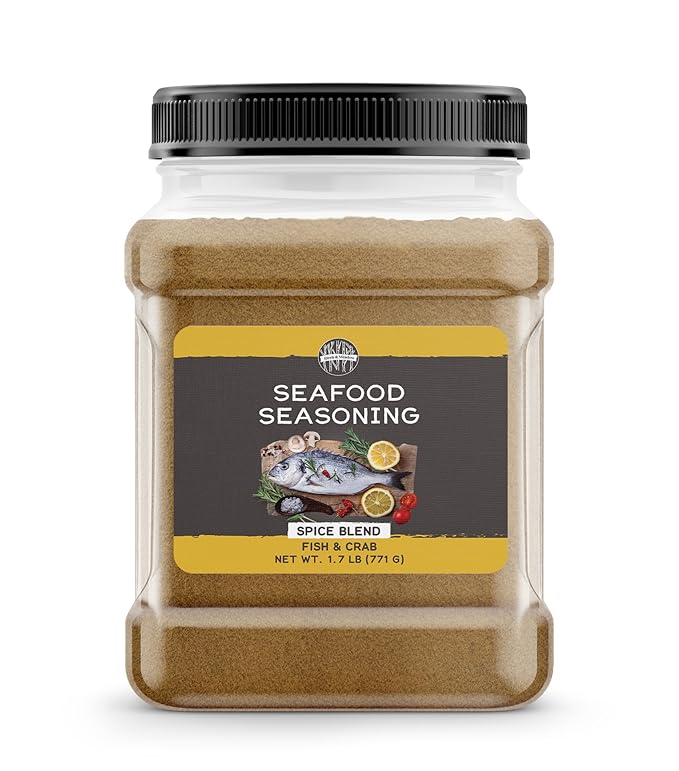 Birch & Meadow Seafood Seasoning, 1.7 lb, Spice Blend, Fish & Crab
