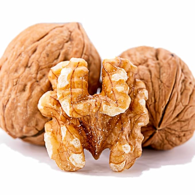 Crazy Nuts | California Grown Whole Walnuts In Shell, 25lb | Raw Walnuts Whole Bulk, Nuts in Shells for Squirrels