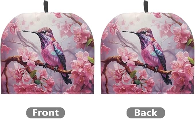 Cherry Blossom Tea Cozy for Teapot Insulated Hummingbird Tea Cozies Tea Kitchen Accessory Pot Cozy Home Decorative Tea Pot Cozy for Women