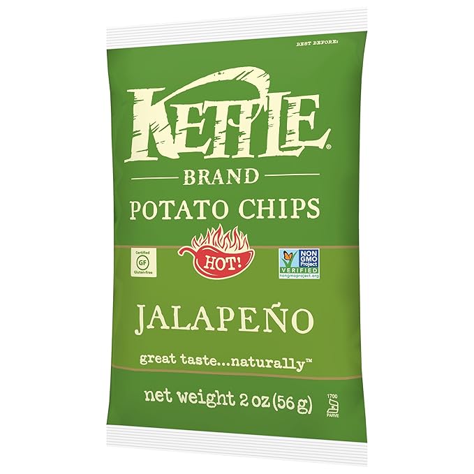 Kettle Brand Jalapeno Chips, 2-ounces (Pack of24)