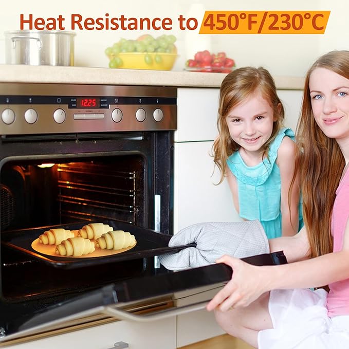 8 Inch Parchment Paper Rounds,200Pcs Non-Stick Unbleached Baking Parchment Rounds for Air Fryer,Round Cake Pan, Springform Pan, Tortilla Press and More