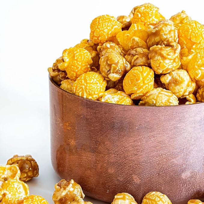 G.H. Cretors??Gourmet Caramel Corn Popcorn ??Irresistible Cheese & Rich Caramel Flavor in Convenient Individual Bags, 7.5 Oz (6 Pack)