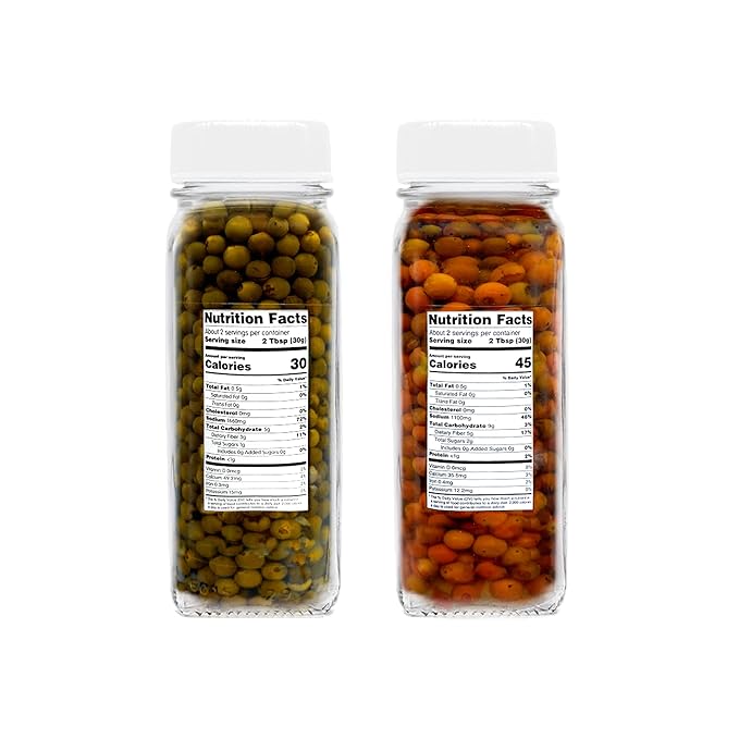 Sanniti Peppercorns in Brine | Imported from Spain | Great for Sauces, Soups, Meats and Light Dishes, 3.9 oz (Pack of 2) (Variety)
