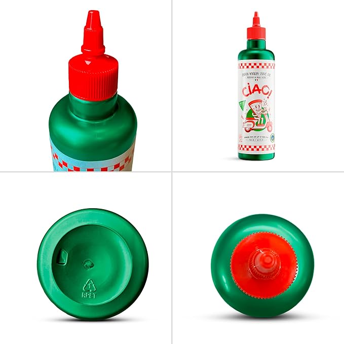 CIAO Sicilian Extra Virgin Olive Oil ??First Cold-Pressed, High Polyphenol, Organic, Authentic Flavor, 16.9 Fl Oz