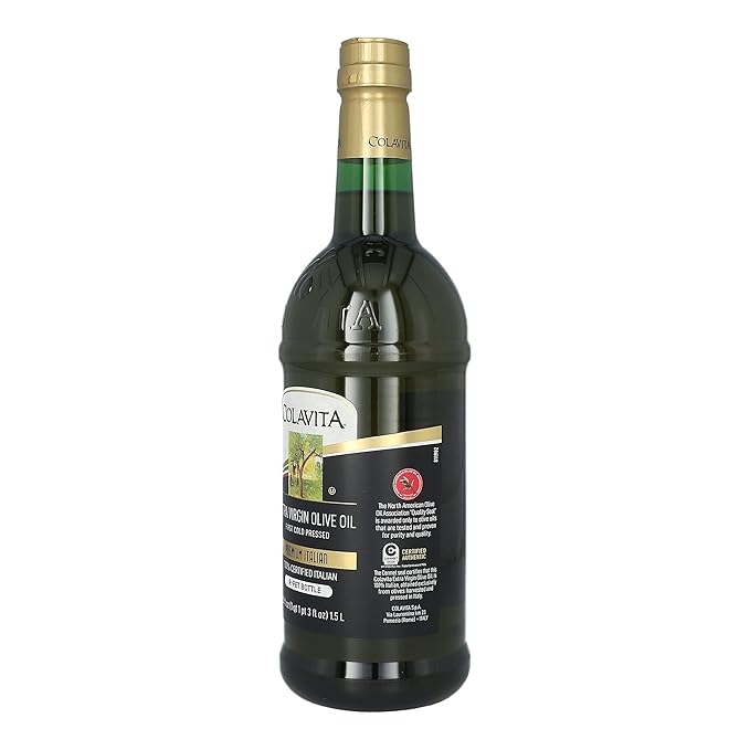 Colavita Premium Italian Extra Virgin Olive Oil, 51 Fl Oz, 1.5L RPET Plastic