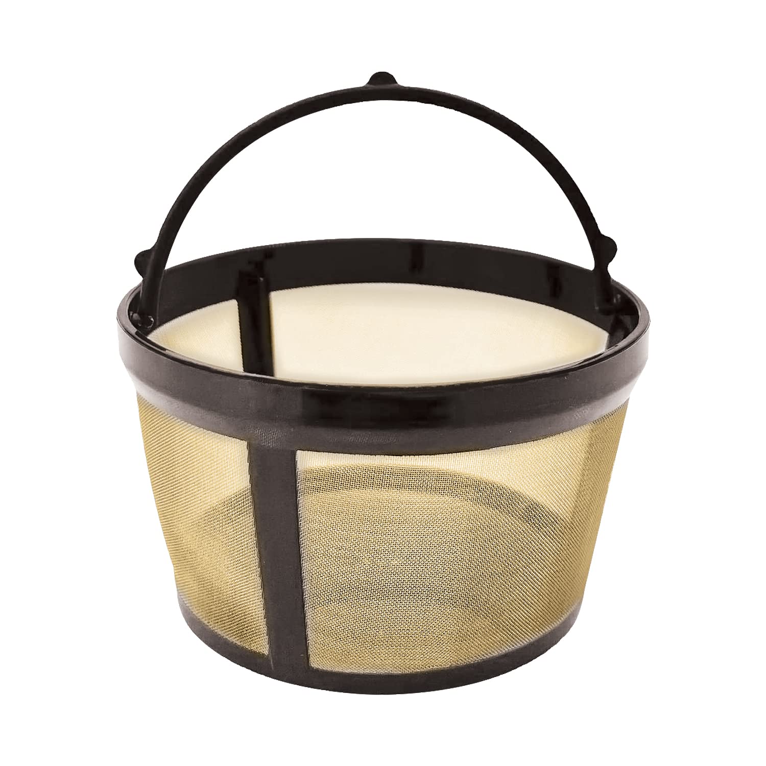 4-6 Cup Reusable Filter Basket With Closed Bottom Fits MrCoffee Coffee Maker and Brewer - Permanent