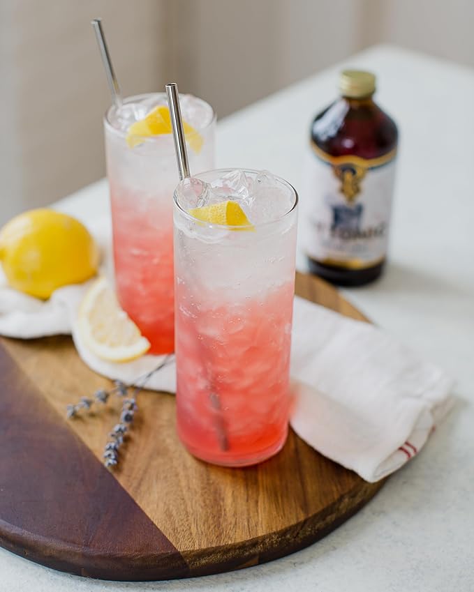 Portland Syrups Rose City Tonic Concentrate - Craft Delicious Cocktails, Mocktails, Sodas, and More - 12 oz with 24 Servings (Pack of 2)
