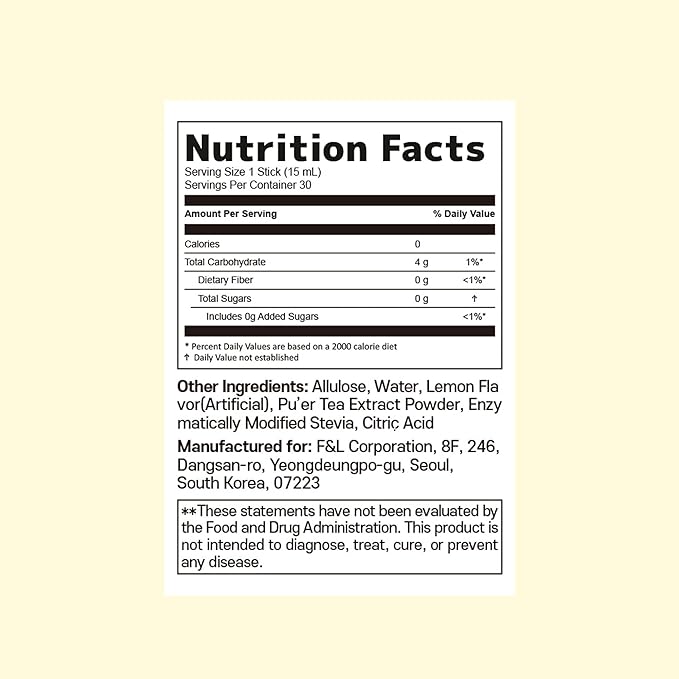 [Liveling] Apple Cider Vinegar Drink Stick ??Lemon Flavor | Supports Digestion, Daily Cleanse, Sugar-Free, Low-Calories, Portable On-The-Go Packets (30 sticks)