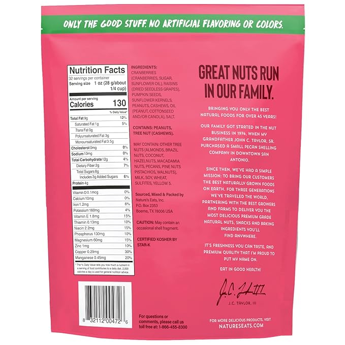 Nature's Eats Endurance, Cranberry Mix, 32 Oz (Pack of 2)