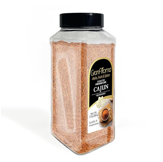 GranAroma Cajun Seasoning, Versatile Seasoning, Spicy & Flavorful, New Orlean's Style (20.8 Ounce)