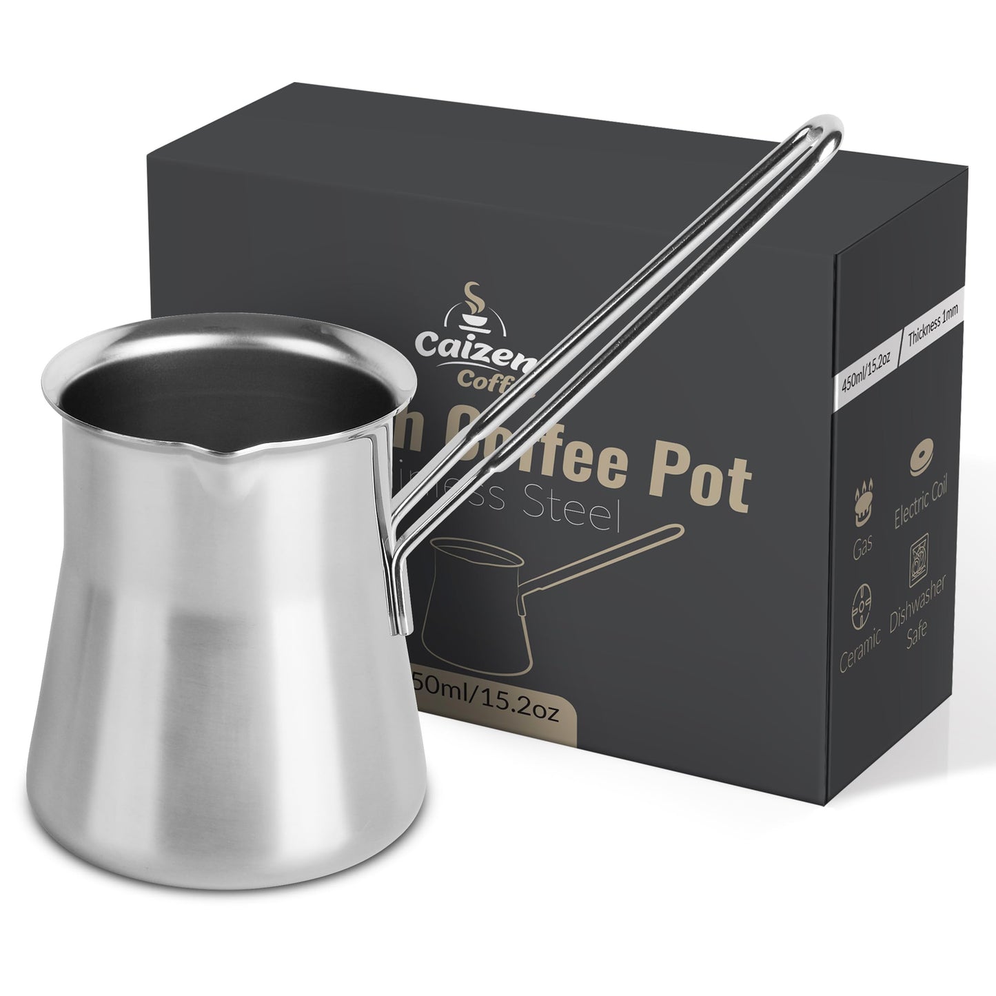 Turkish Coffee Pot, 15oz