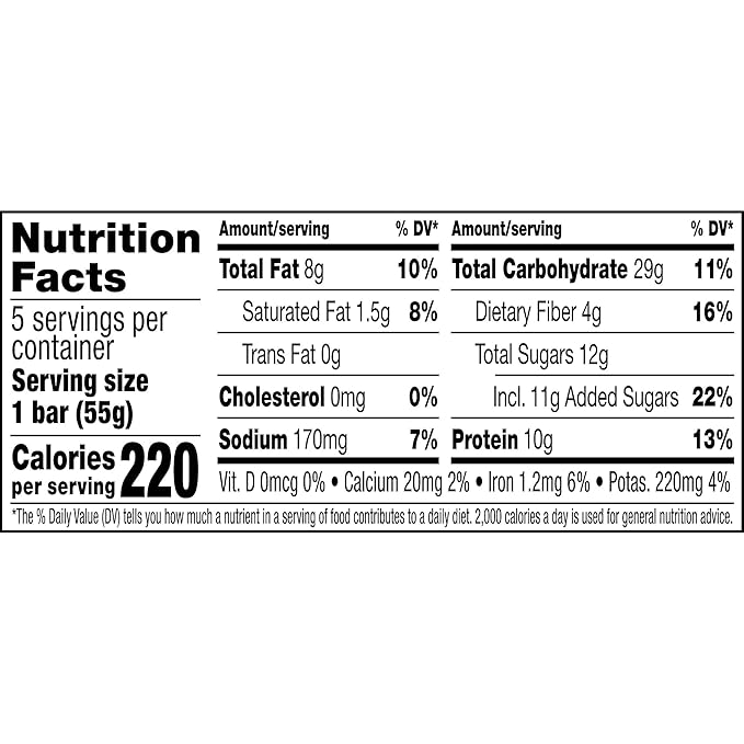 RXBAR Nut Butter and Oat Protein Bars, Protein Snacks, Snack Bars, Honey Cinnamon Peanut Butter (6 Boxes, 30 Bars)