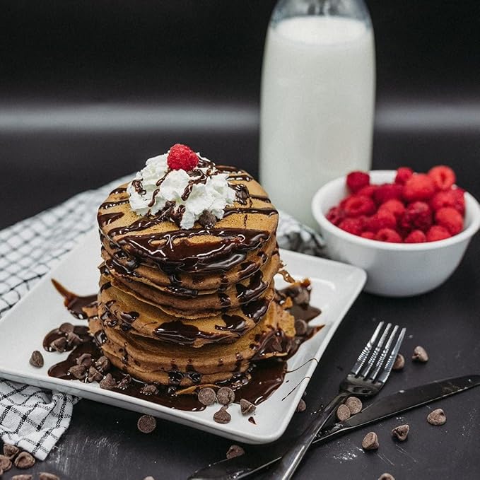 ProDough Shop Buttermilk Pancake and Waffle Mix - Gluten Free, Low Carb, High Protein Pancake Mix - Healthy Pancakes and Waffles for Breakfast or Snack