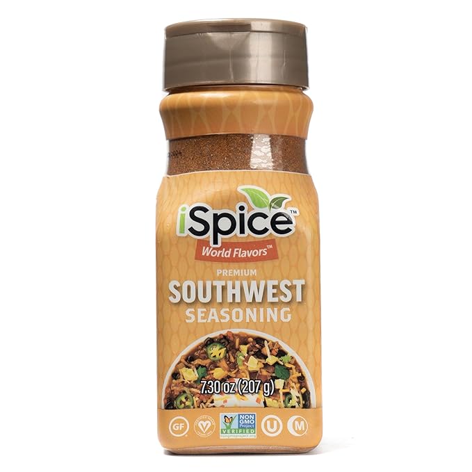 iSpice - SOUTHWEST SEASONING World Flavor Super Spice Blend | All Natural | Ready to use as is | No preparation is necessary