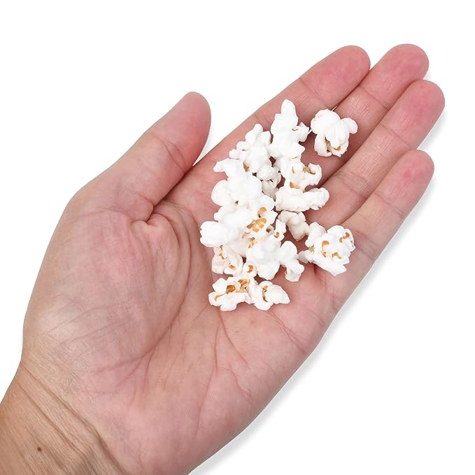 Princeton Popcorn White Butterfly Hulless Popcorn Kernels - Easy-Eating, Small Tender Popping Corn, Non-GMO Popcorn Kernels, No Hulls, Farmer Direct, Microwave Air Popper or Stovetop 3-Pack 2lb Bag 96oz
