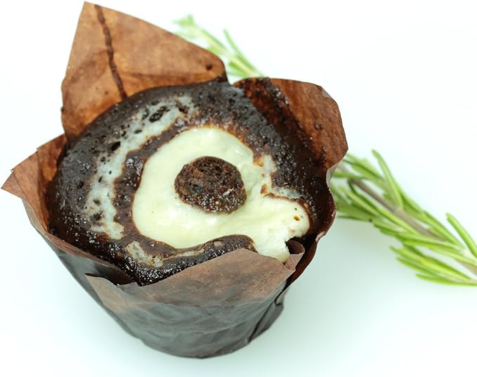 Brown Tulip Baking Cups, Medium Size, for Muffins, Cupcakes, Eco Friendly, Disposable, Non-Stick, Pack of 2000 - by Ecobake