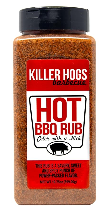Killer Hogs HOT BBQ Rub | 19.8 oz