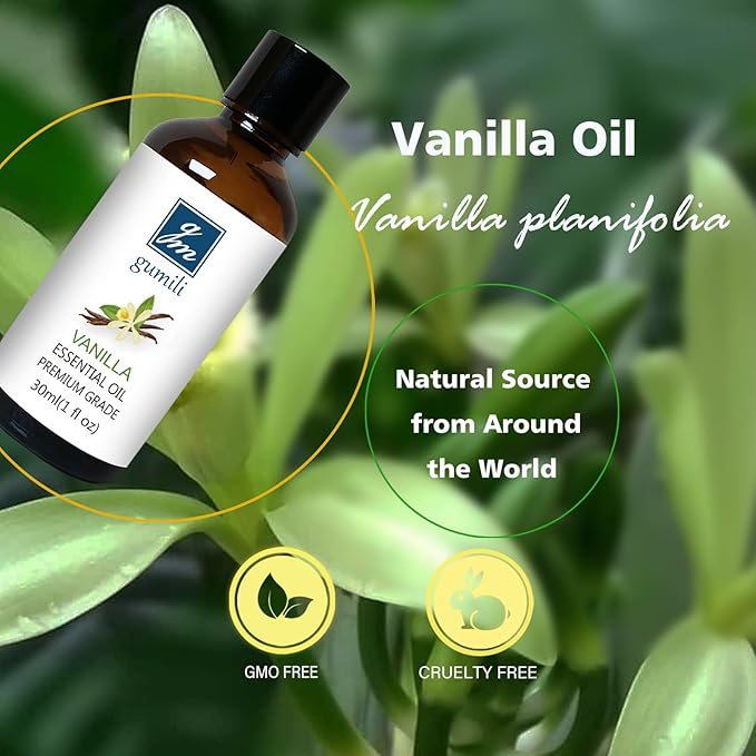Vanilla Essential Oil ??1 Oz Vanilla Oil for Skin & Diffuser | Home Fragrance Oil for Body, Lotion, Candles, Soap, Dryer Balls, Slime & More