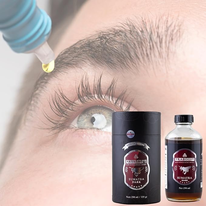 Traboost Stinglees Bee Honey from Sumatra Indonesia DARK | 250 ML
