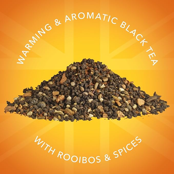 Twinings Spicy Chai Loose Leaf Black Tea, 4.41 Ounce (125g) Pouch, Caffeinated, Enjoy Hot or Iced
