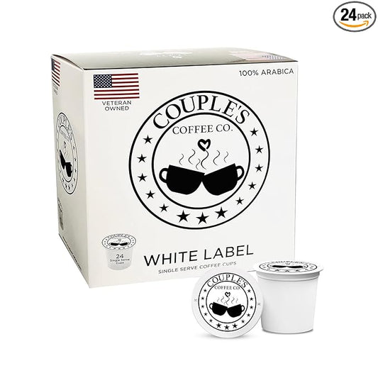 Couple's Coffee K-Cups | Gives Back to Military Families | Jamaican Me Crazy | Gourmet Flavored Coffee with Smooth Vanilla Caramel Flavors | Compatible with K-Cups & Single Serve Brewers | 24 Count