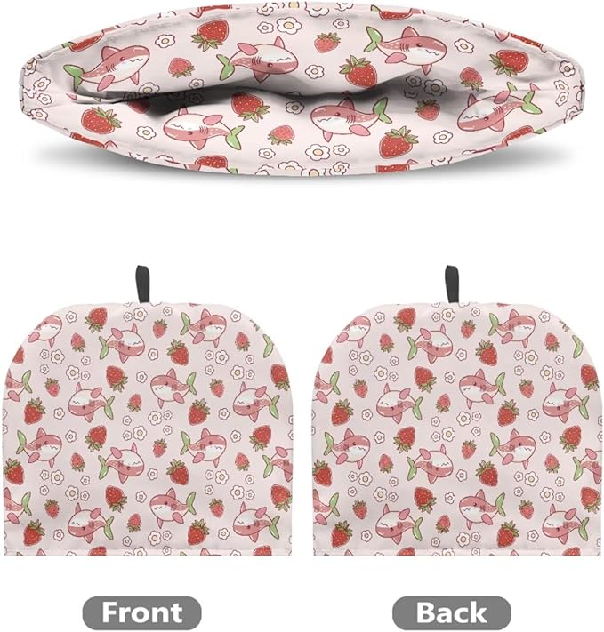 Large Tea Cozy for Teapot Pink Shark Print Extra Thick Tea Pot Cover Home Kitchen Decoration Insulated Teapot Cozy Dust Kitchen Accessories for Home Daily