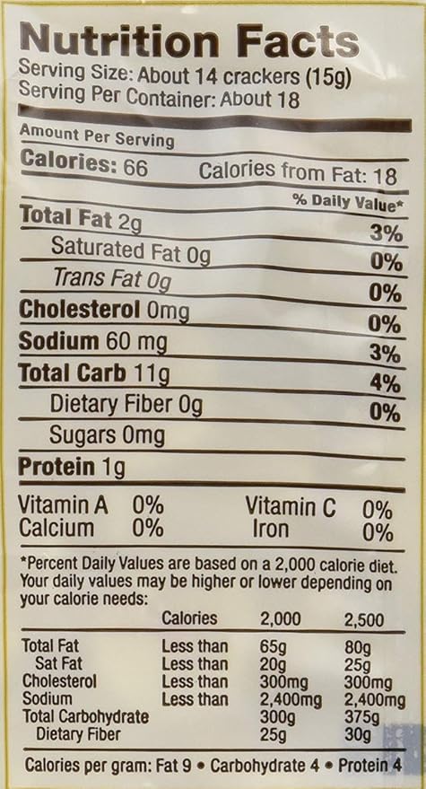 New England Original Westminster Bakeries Oyster and Soup Crackers, 9 Ounce (6 Pack)