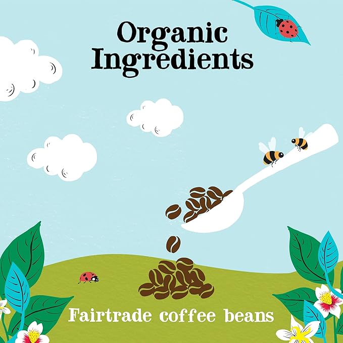 Clipper Coffee, Latin American Arabica, Organic Decaf Instant Coffee, Medium Roasted, Freeze Dried, Ethically Sourced, 6 Pack, 3.53oz