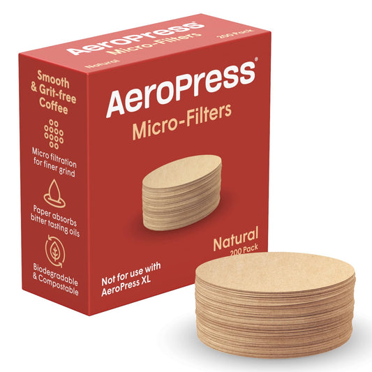 AeroPress Natural Paper Micro-Filters, 200 Count