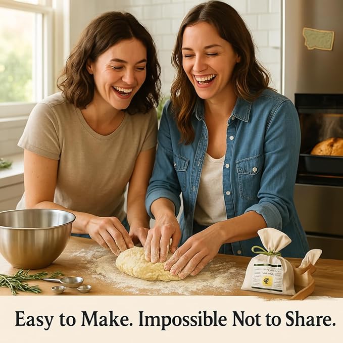 Bounty Foods Irish Soda Bread Mix 23 oz ??Handcrafted in Montana, Traditional Recipe, Rustic Artisan Quick Bread Kit in Western-Style Bag, Great for St. Patricks Day, Just Add Buttermilk or Water