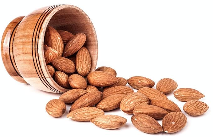 Raw Natural Shelled California Almonds (1 Lb.) - Healthy Southern Tastiness - Handpicked for Freshness - All Natural Supreme Almonds - Farm Fresh Nuts Brand