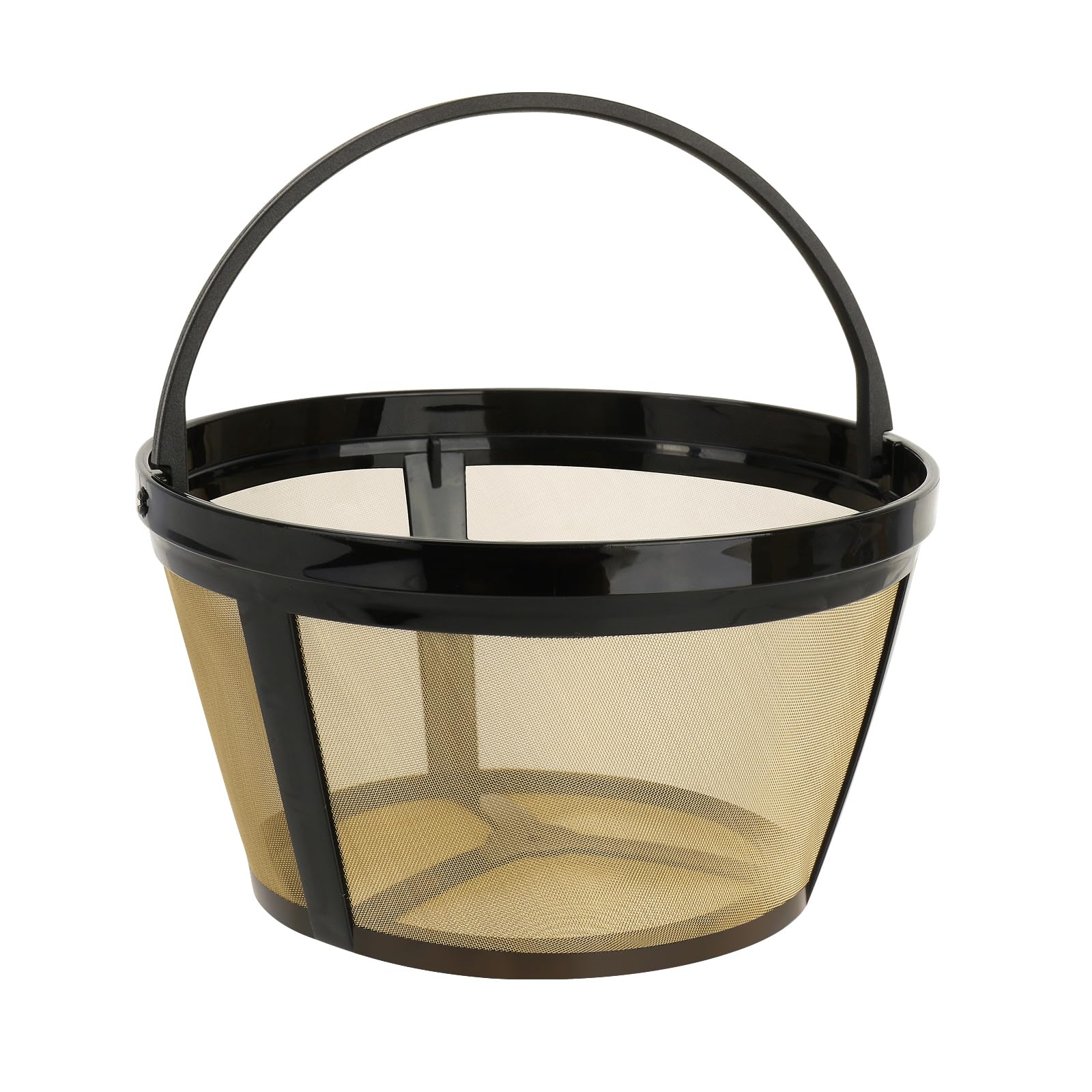 Reusable Coffee Filters 8-12 Cup Compatible with Black Decker Mr Coffee & Most Standard 8-12 Cup