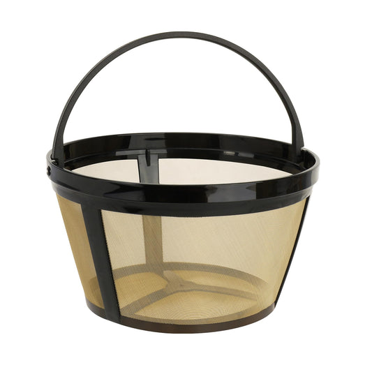 Reusable Coffee Filters 8-12 Cup Compatible with Black Decker Mr Coffee & Most Standard 8-12 Cup
