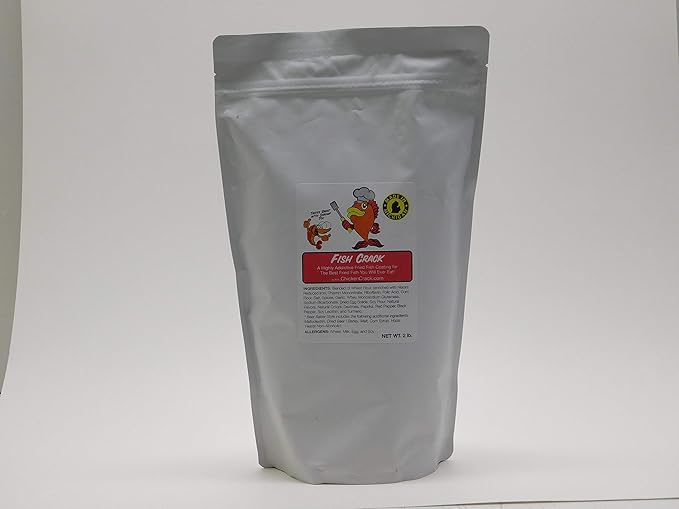 FISH CRACK Highly Addictive Fried Fish Coating!-by Chicken Crack,Large 2 pound bag!