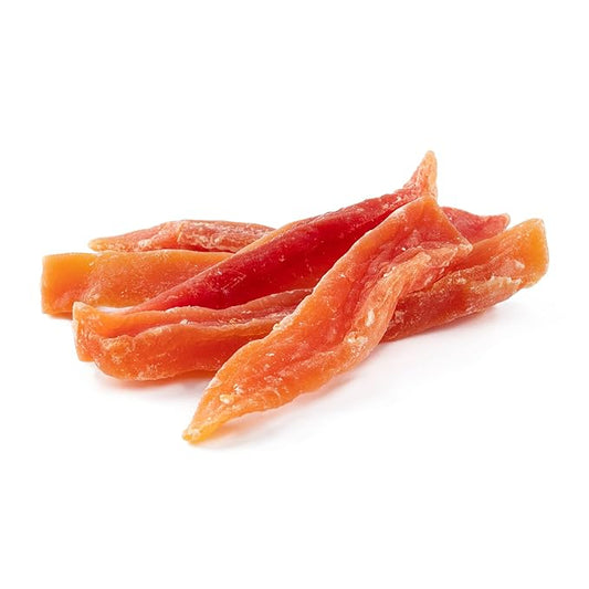 NUTS U.S. - Dried Papaya Spears (Unsulphured) | Low Sugar. Lightly Sugar Coated | No Color Added | Packed in a Resealable Bag!!! (2 LBS)
